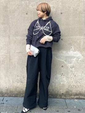 「GDM14310」｜ponnuさん（レディース・154cm）の春コーディネート