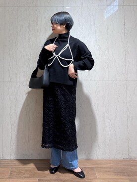 ponnuさん（レディース・154cm）の冬コーディネート