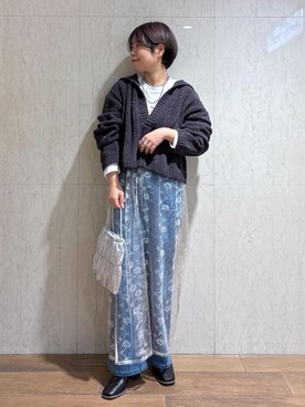 ponnuさん（レディース・154cm）の冬コーディネート