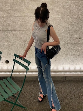 「SpRay（スプレイ）のアイテム」を使った、omotemaruさん（骨格ストレート・レディース・152cm）の夏コーディネート