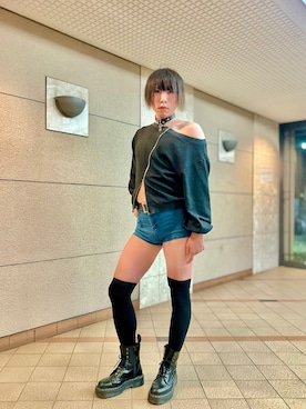 「CHROME HEARTS（クロムハーツ）のアイテム」を使った、いぬさん。さん（メンズ・175cm）の夏コーディネート