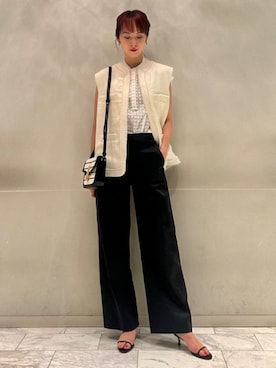 Kawamura_TOMORROWLANDさん（レディース・170cm）の春コーディネート