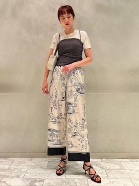 BACCA(バッカ)の「inner piece ベロアジャージーTシャツ(T BACCA(バッカ)の「inner piece ベロアジャージーTシャツ(T