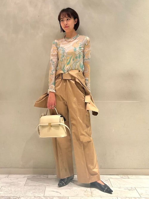 楽天市場】PRADA プラダ 22AW バックプリント シルクジャンプ
