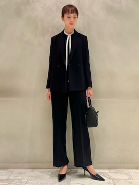 Kawamura_TOMORROWLANDさん（レディース・170cm）の冬コーディネート