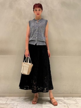 Kawamura_TOMORROWLANDさん（レディース・170cm）の夏コーディネート