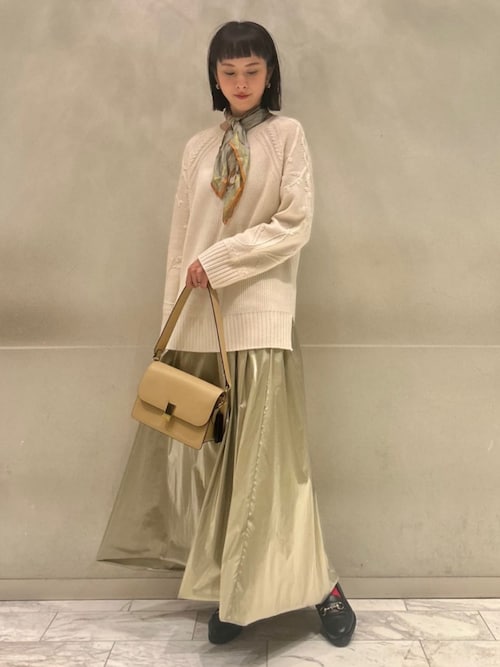 【美品】Ballsey ベージュ スカートスーツ 美品】Ballsey ベージュ スカートスーツ
