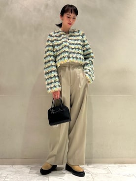 Kawamura_TOMORROWLANDさん（レディース・170cm）の冬コーディネート