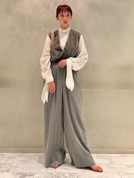 「AGNEEL」｜Kawamura_TOMORROWLANDさん（レディース・170cm）の夏コーディネート