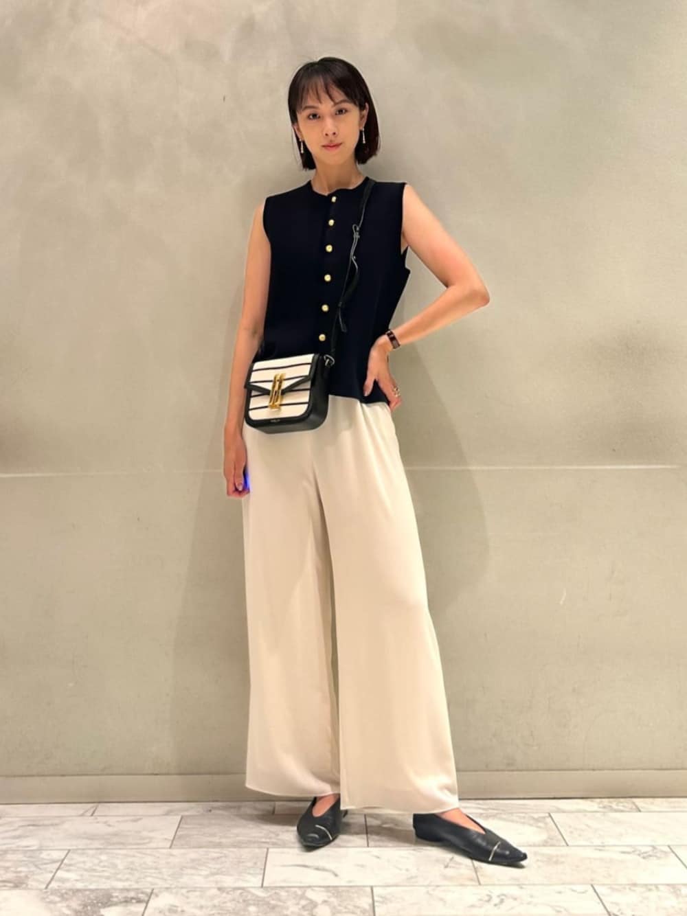 DES PRES（デ・プレ）の「ジャージーライクジョーゼット リラックス