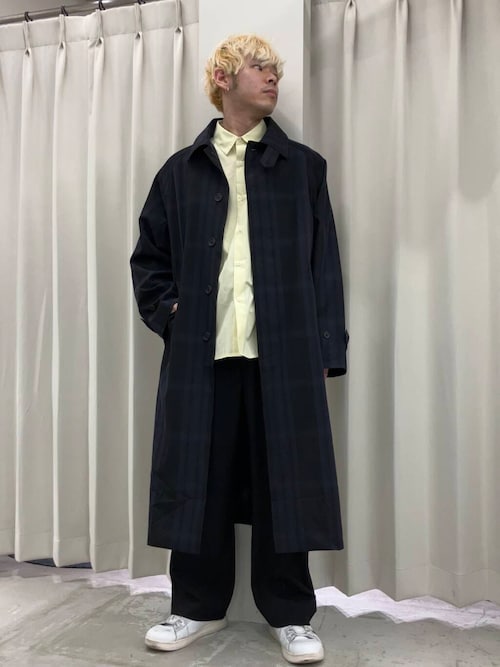 セール】『ユニセックス』バルマカーンロングコート（ステンカラー