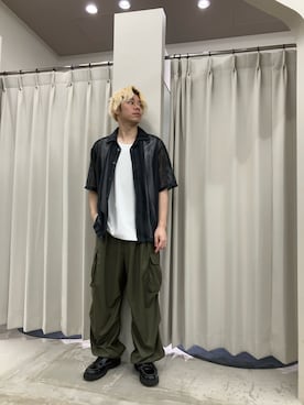 「センスオブプレイス」｜もりたさん（メンズ・169cm）の春コーディネート