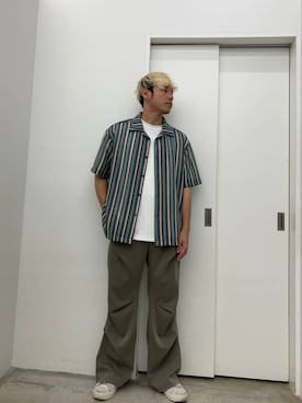 もりたさん（メンズ・168cm）の夏コーディネート