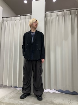 もりたさん（メンズ・169cm）の春コーディネート