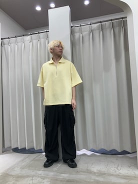 「センスオブプレイス」｜もりたさん（メンズ・169cm）の春コーディネート