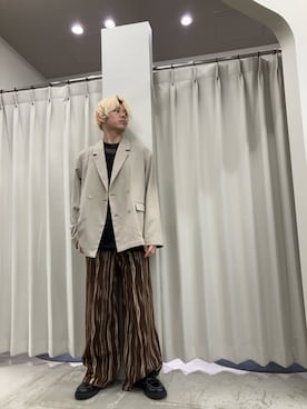 もりたさん（メンズ・169cm）の春コーディネート