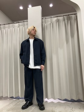 もりたさん（メンズ・169cm）の春コーディネート