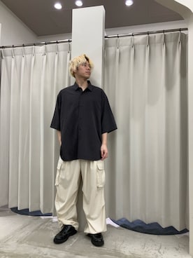 「センスオブプレイス」｜もりたさん（メンズ・169cm）の春コーディネート