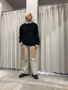 もりたさん（メンズ・169cm）の春コーディネート