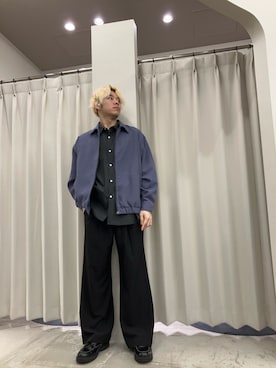 「センスオブプレイス」｜もりたさん（メンズ・169cm）の春コーディネート