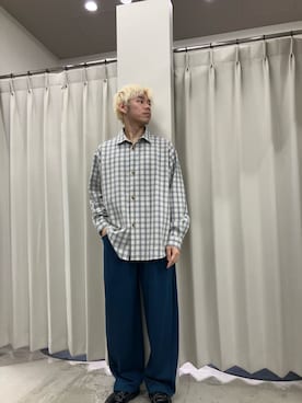 もりたさん（メンズ・169cm）の秋コーディネート