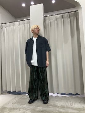 「センスオブプレイス」｜もりたさん（メンズ・169cm）の春コーディネート