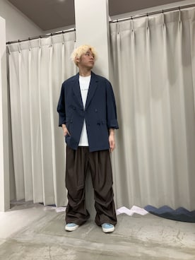 もりたさん(メンズ・169cm)の春コーディネート