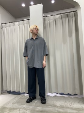 「センスオブプレイス」｜もりたさん（メンズ・169cm）の春コーディネート