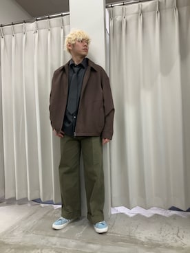 もりたさん（メンズ・169cm）の春コーディネート