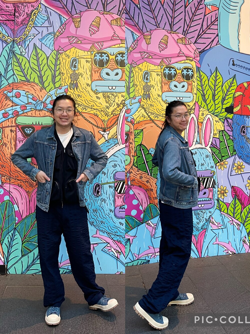 「Levis、ZARA、levismadeandcrafted」｜「Levi'sのアイテム（デニムジャケット、ブルー系）」を使った、李瑞可さん（メンズ・170cm）の夏コーディネートの1枚目の写真
