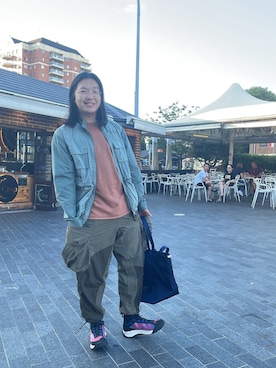 「NIKEACG」｜李瑞可さん（メンズ・170cm）の春コーディネート