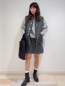 EZ さん（レディース・162cm）の冬コーディネート