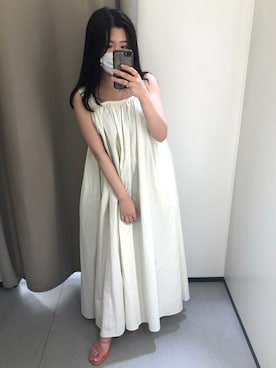 サンダル オレンジ系 を使った 白ワンピース の人気ファッションコーディネート Wear