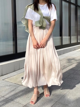 Nuuさん（レディース・158cm）の夏コーディネート