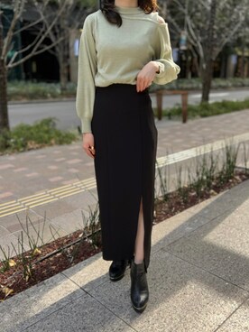 Nuuさん（レディース・158cm）の冬コーディネート