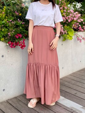 Nuuさん（レディース・158cm）の夏コーディネート