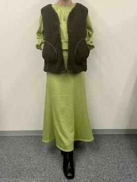 Nuuさん（レディース・158cm）の冬コーディネート