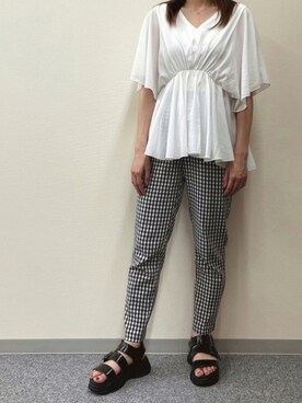 Nuuさん（レディース・158cm）の夏コーディネート