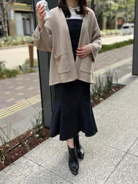 Nuuさん（レディース・158cm）の冬コーディネート