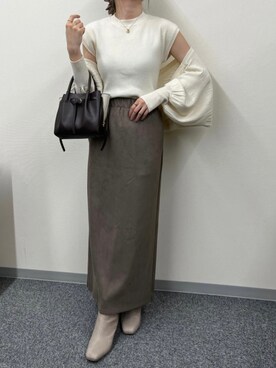 Nuuさん（レディース・158cm）の秋コーディネート