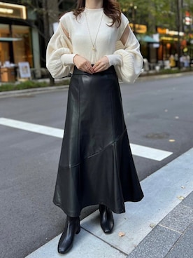 Nuuさん(レディース・158cm)の冬コーディネート