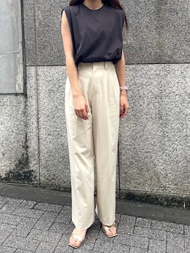 「GU」｜Nuuさん（レディース・158cm・20代）の夏コーディネート