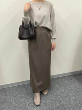 Nuuさん（レディース・158cm）の冬コーディネート