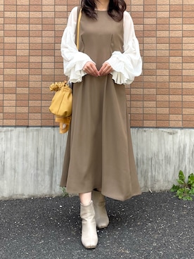 Nuuさん（レディース・158cm）の春コーディネート