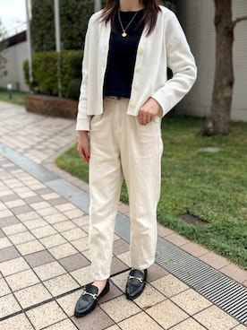 「classicalelf（クラシカルエルフ）のアイテム」を使った、Nuuさん（レディース・158cm）の春コーディネート