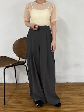 「Omekashi（オメカシ）のアイテム」を使った、Sayakaさん（レディース・161cm）の夏コーディネート