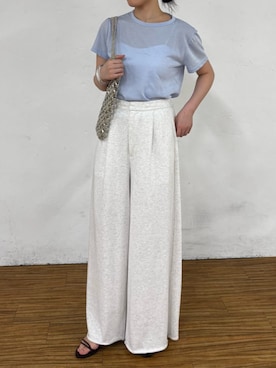 「Omekashi（オメカシ）のアイテム」を使った、Sayakaさん（レディース・161cm）の夏コーディネート