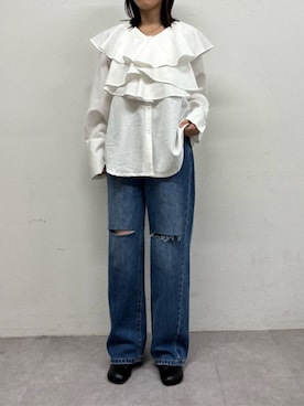 「イエベ春」｜Sayakaさん（レディース・161cm）の秋コーディネート