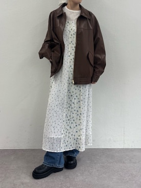 Sayakaさん（レディース・161cm）の冬コーディネート