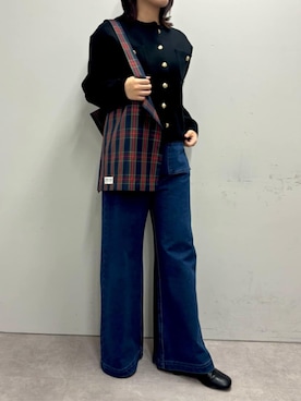 「イエベ春」｜Sayakaさん（レディース・161cm）の秋コーディネート